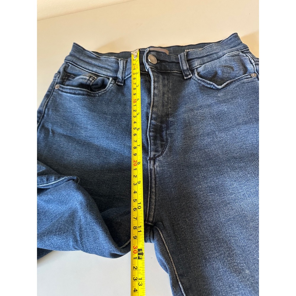 DL1961 Farrow Skinny High Rise Instasculpt Ankle Jeans in Dark Wash | Size 29 - Picture 7 of 8